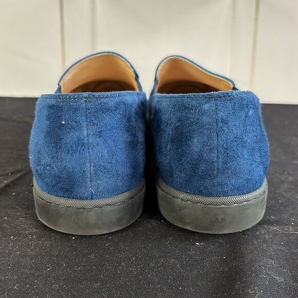 Fs/Ny Blue Suede Slip Ons - Picture 5 of 8